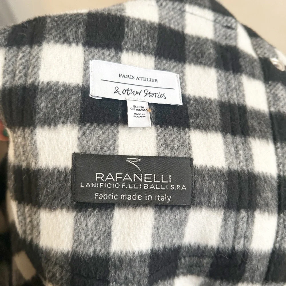 & other‎ stories buffalo plaid jacket small 36